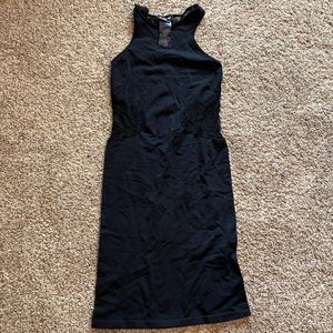 Bebe cutout bandage bodycon dress lbd